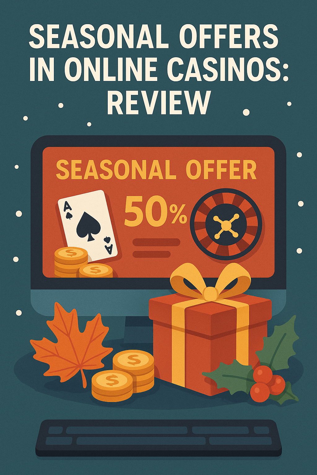 banner with title seasonal offers